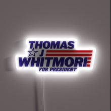 Charger l&#39;image dans la galerie, Electrify Your Campaign with Whitmore for President RGB Neon Sign Artwork