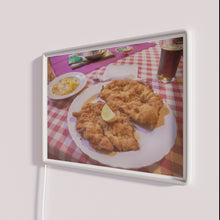 Charger l&#39;image dans la galerie, Neon Wiener Schnitzel from Pork Restaurant Sign Decor with RGB Color