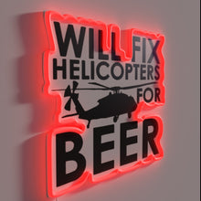 Charger l&#39;image dans la galerie, Beer rewards motivate me to fix helicopters day and night