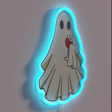 Charger l&#39;image dans la galerie, Ethereal Wine Ghosts in Vibrant Neon Light Glow Ambient Sign