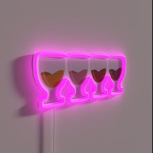 Charger l&#39;image dans la galerie, Add a touch of sophistication with this wine glass neon sign.
