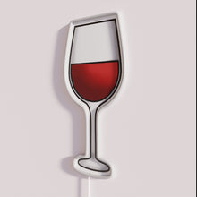 Charger l&#39;image dans la galerie, Neon Wine Glass Sign with Color-Changing RGB Lighting Decorations