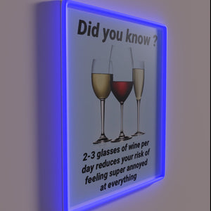 Add a touch of sophistication with this wine sign.