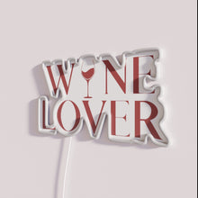 Charger l&#39;image dans la galerie, RGB Neon Bar Sign for Wine Connoisseur Home Decor Collection