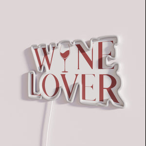 RGB Neon Bar Sign for Wine Connoisseur Home Decor Collection