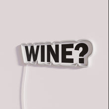 Charger l&#39;image dans la galerie, Vibrant RGB neon wine sign for home bar decor ambiance