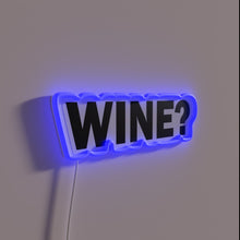 Charger l&#39;image dans la galerie, Add a touch of elegance with wine themed neon lighting.