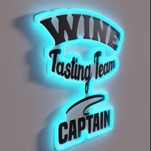 Charger l&#39;image dans la galerie, Wine connoisseur team captain proudly displays their hilarious office pride