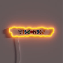 Charger l&#39;image dans la galerie, Wisconsin-themed compilation of RGB colors in neon illuminated design