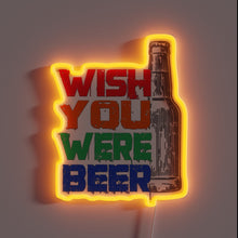 Charger l&#39;image dans la galerie, Witty neon sign lamp to humorously express beer longing indoors.