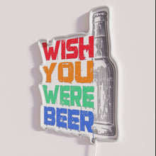 Charger l&#39;image dans la galerie, Neon Beer Wish Sign Adds Humorous Touch to Bars and Homes