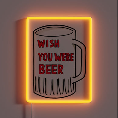 Quirky LED neon sign for beer enthusiasts and party lovers