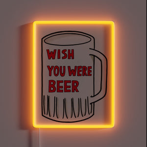 Quirky LED neon sign for beer enthusiasts and party lovers