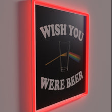 Charger l&#39;image dans la galerie, Vibrant RGB neon sign featuring a psychedelic Floyd-inspired art design.