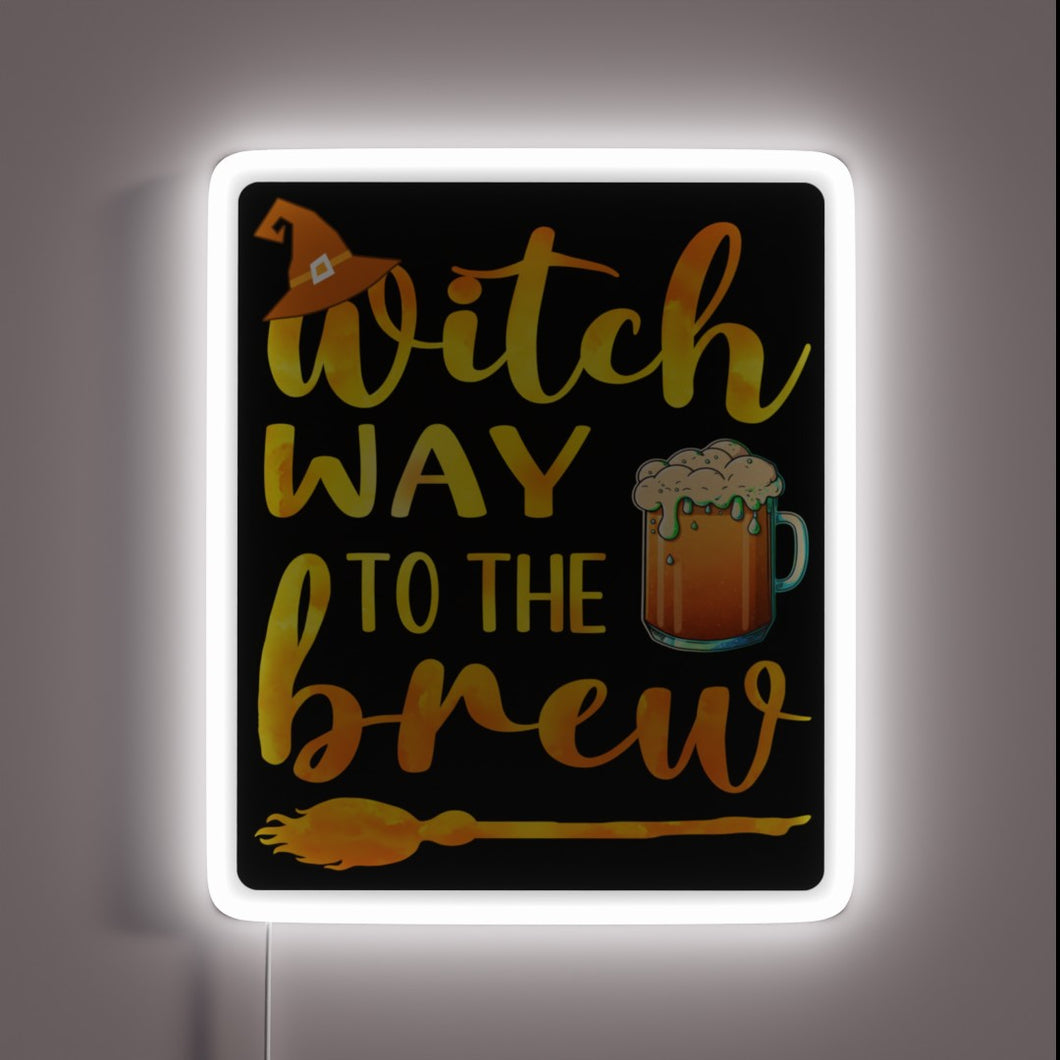 Hilarious Dark Magic Sign for Craft Beer Enthusiasts with Sense