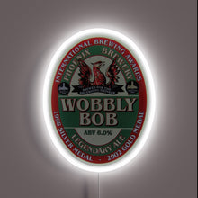 Charger l&#39;image dans la galerie, Retro-inspired beer pump clip decoration with vibrant RGB neon accents.