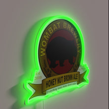Charger l&#39;image dans la galerie, Wombat Brewery&#39;s Sweet Honey Note Shines Brightly on Neon Wall
