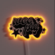 Charger l&#39;image dans la galerie, Vibrant Woo Pig Arkansas Razorbacks LED Neon Sports Room Decoration