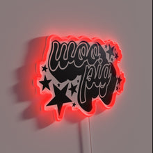 Charger l&#39;image dans la galerie, Neon &#39;Woo Pig&#39; Razorback Spirit University of Arkansas College Team Sign.