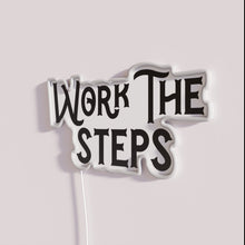 Charger l&#39;image dans la galerie, 12-Step Recovery Support Sign with Vibrant RGB Neon Lighting