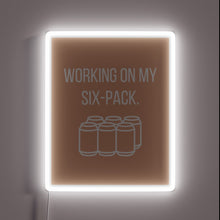 Charger l&#39;image dans la galerie, Home Gym Decor, Personalized Fitness Motivation with RGB Lighting Effect
