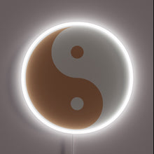 Charger l&#39;image dans la galerie, Yin Yang minimalist boho neon sign.
