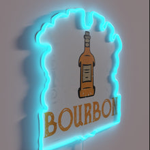 Charger l&#39;image dans la galerie, Bourbon Lovers Rejoice in Whiskey-Themed Neon Sign for Home Decor