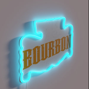 Add a touch of Southern charm with this bourbon sign.