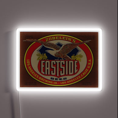 RGB Glowing Neon Sign for Zobelein's Eastside Beer Establishment Only