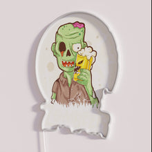 Charger l&#39;image dans la galerie, RGB Neon Bar Sign for Zombie Craft Beer Lovers Only