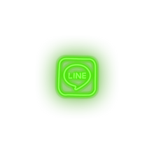 Charger l&#39;image dans la galerie, green 200_line_logo_logos led neon factory
