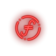 Charger l&#39;image dans la galerie, red 226_fair_coin_coin_crypto_crypto_currency led neon factory