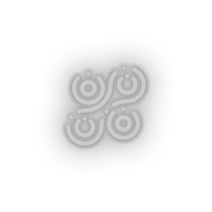 white 228_radium_crypto_currency_cryptocurrency led neon factory