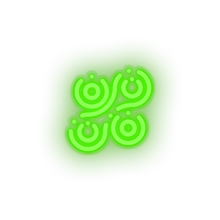 Charger l&#39;image dans la galerie, green 228_radium_crypto_currency_cryptocurrency led neon factory