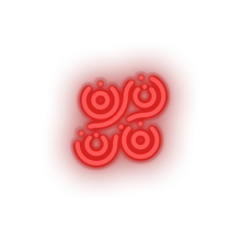 Charger l&#39;image dans la galerie, red 228_radium_crypto_currency_cryptocurrency led neon factory