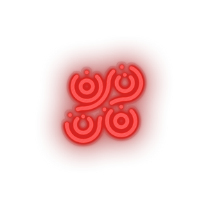 red 228_radium_crypto_currency_cryptocurrency led neon factory