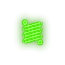 Charger l&#39;image dans la galerie, green 229_rise_coin_crypto_currency_cryptocurrency led neon factory