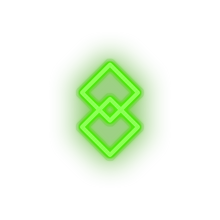 Charger l&#39;image dans la galerie, green 239_shift_coin_crypto_crypto_currency led neon factory