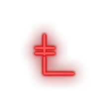 Charger l&#39;image dans la galerie, red 240_leo_coin_coin_crypto_crypto_currency led neon factory