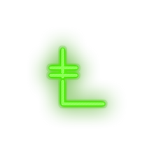 Charger l&#39;image dans la galerie, green 240_leo_coin_coin_crypto_crypto_currency led neon factory
