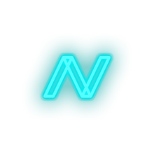 Charger l&#39;image dans la galerie, ice_blue 241_nav_coin_crypto_crypto_currency led neon factory