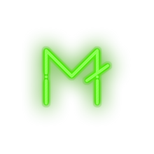 Charger l&#39;image dans la galerie, green 242_moon_coin_coin_crypto_crypto_currency led neon factory