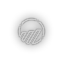 Charger l&#39;image dans la galerie, white 243_world_coin_coin_crypto_crypto_currency led neon factory