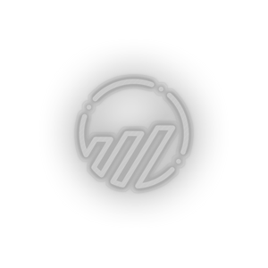 white 243_world_coin_coin_crypto_crypto_currency led neon factory