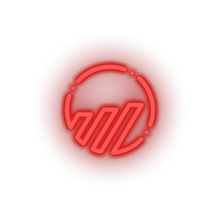 Charger l&#39;image dans la galerie, red 243_world_coin_coin_crypto_crypto_currency led neon factory