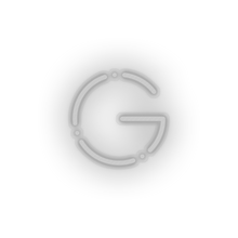 Charger l&#39;image dans la galerie, white 248_gulden_coin_crypto_crypto_currency led neon factory