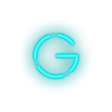 Charger l&#39;image dans la galerie, ice_blue 248_gulden_coin_crypto_crypto_currency led neon factory