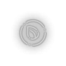 Charger l&#39;image dans la galerie, white 250_peer_coin_coin_crypto_crypto_currency led neon factory
