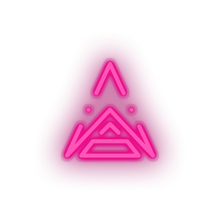 Charger l&#39;image dans la galerie, pink 251_ark_coin_crypto_crypto_currency led neon factory