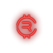 Charger l&#39;image dans la galerie, red 255_rubycoin_coin_crypto_crypto_currency led neon factory